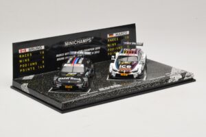 BMW M3 & M4 DTM Champions Set B. Spengler / M. Wittmann 2012 & 2014 Minichamps 1:43 412020723 Fém – 2. kép a 5-ből
