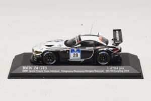 BMW Z4 GT3 BMW Sports Trophy #20 Klingmann / Baumann 24 Hours of Nurburgring 2014 Minichamps 1:43 437142030 Fém