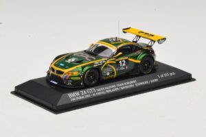 BMW Z4 GT3 Saudi Falcons #12 Al Faisal / Binladen 24 Hours of Dubai 2013 Minichamps 1:43 437132412 Fém – 2. kép a 4-ből