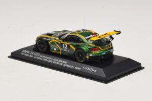 BMW Z4 GT3 Saudi Falcons #12 Al Faisal / Binladen 24 Hours of Dubai 2013 Minichamps 1:43 437132412 Fém – 3. kép a 4-ből