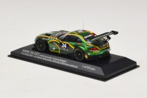 BMW Z4 GT3 Saudi Falcons #24 Al Faisal / Binladen 24 Hours of Dubai 2013 Minichamps 1:43 437132424 Fém – 3. kép a 4-ből