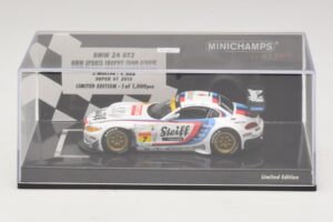 BMW Z4 GT3 Steiff #7 Muller / Ara Super GT 2015 Minichamps 1:43 447152007 Fém – 4. kép a 5-ből