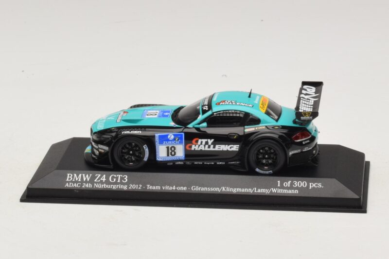 BMW Z4 GT3 Vita4One #18 Goransson / Klingmann 24 Hours of Nürburgring 2012 Minichamps 1:43 BMW Z4 GT3 Vita4One #18 Goransson / Klingmann 24 Hours of Nürburgring 2012 Minichamps 1:43 437122918 Fém