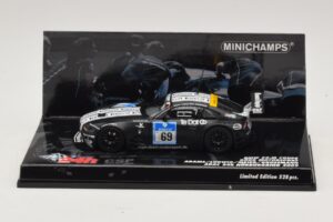 BMW Z4 M Coupe #69 Adams / K. Ludwig ADAC 24h Nürburgring 2009 Minichamps 1:43 400092769 Fém