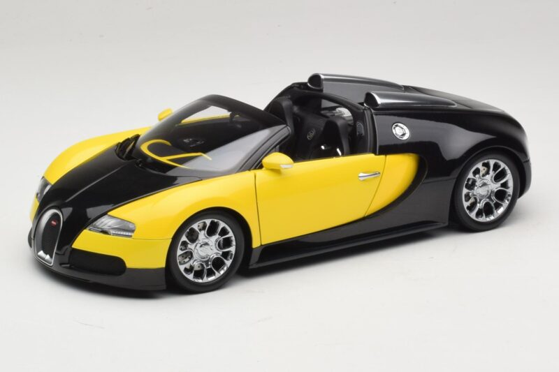 Bugatti Veyron Grand Sport Black Lemon Minichamps 1:18 100110831 Fém