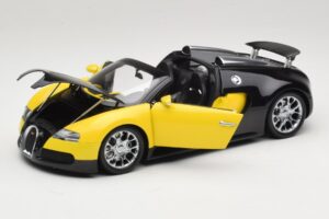 Bugatti Veyron Grand Sport Black Lemon Minichamps 1:18 100110831 Fém – 2. kép a 8-ből