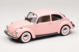 Volkswagen 1303 Pastel Pink New Baby Gift Norev 1:18 188677 Fém