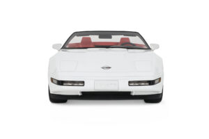 Chevrolet Corvette C4 Kabrió Arctic White GT Spirit 1:18 GT580 Gyanta – 4. kép a 5-ből