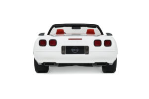 Chevrolet Corvette C4 Kabrió Arctic White GT Spirit 1:18 GT580 Gyanta – 5. kép a 5-ből