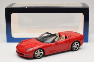 Chevrolet Corvette C6 Kabrió Piros AUTOart 1:18 71221 Fém – 8. kép a 8-ből