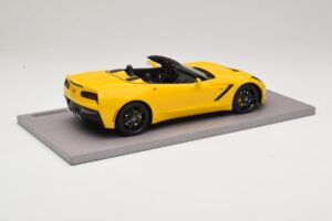 Chevrolet Corvette C7 Velocity Yellow BBR 1:18 BLM1815E Gyanta – 2. kép a 6-ből