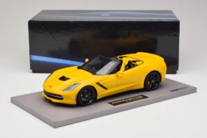 Chevrolet Corvette C7 Velocity Yellow BBR 1:18 BLM1815E Gyanta – 6. kép a 6-ből