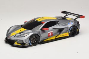 Chevrolet Corvette C8.R Szürke GT Spirit 1:18 GT307 Gyanta
