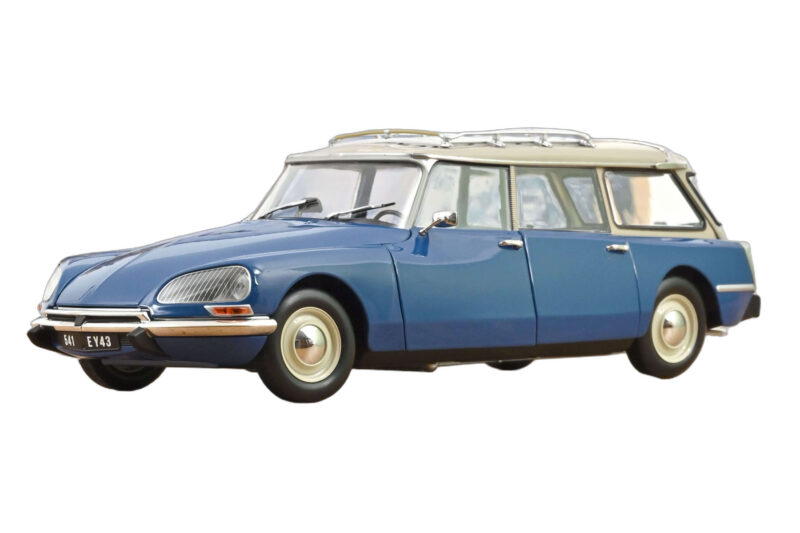 Citroën DS 21 Break Danube Blue Norev 1:18 Citroën DS 21 Break Danube Blue Norev 1:18 181772 Fém