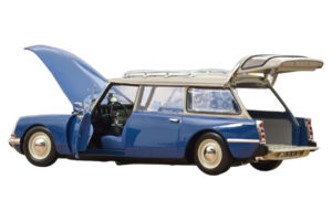 Citroën DS 21 Break Danube Blue Norev 1:18 181772 Fém – 2. kép a 4-ből