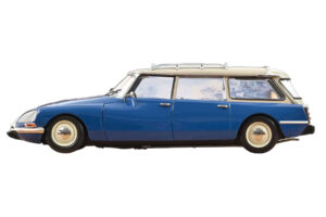 Citroën DS 21 Break Danube Blue Norev 1:18 181772 Fém – 4. kép a 4-ből