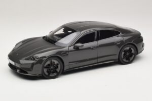 Porsche Taycan Turbo S Slate Grey Neo Norev 1:18 187654 Fém