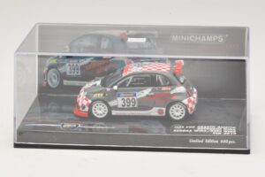 Fiat 500 Abarth Assetto Corse #399 Autohaus Winz VLN 2010 Minichamps 1:43 437101299 Fém – 4. kép a 5-ből