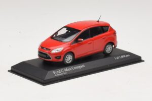 Ford C-Max Compact Piros Minichamps 1:43 400089000 Fém – 2. kép a 4-ből