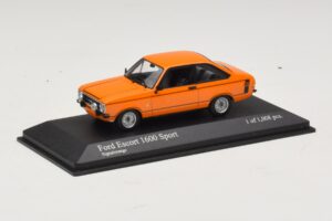 Ford Escort 1600 Sport Mk2 Narancssárga Minichamps 1:43 400084471 Fém – 2. kép a 4-ből
