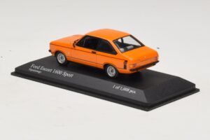 Ford Escort 1600 Sport Mk2 Narancssárga Minichamps 1:43 400084471 Fém – 3. kép a 4-ből