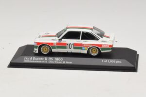 Ford Escort Mk2 RS1800 #10 H. Heyer Class Winner DRM Hockenheim 1975 Minichamps 1:43 400758491 Fém