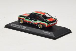 Ford Escort Mk2 RS1800 #30 H. Heyer Class Winner DRM Mainz-Finthen 1976 Minichamps 1:43 400768430 Fém – 3. kép a 4-ből