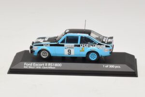 Ford Escort Mk2 RS1800 #9 R. Clark / Wilson RAC Rally 1978 Minichamps 1:43 400788409 Fém