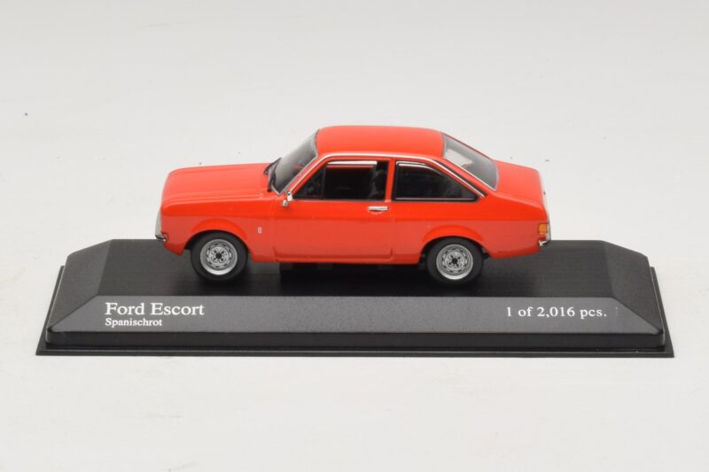Ford Escort Mk2 Spanish Red Minichamps 1:43 400084100 Fém