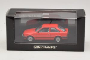 Ford Escort Mk3 3 Ajtós Piros Minichamps 1:43 400085000 Fém – 4. kép a 4-ből