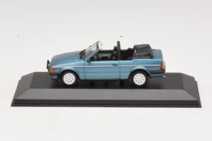Ford Escort Mk3 Kabrió Kék Metál Minichamps 1:43 400085030 Fém