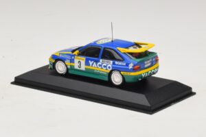 Ford Escort RS #3 Bernardini / Occelli Rally Monte Carlo Winner 1996 Minichamps 1:43 430968203 Fém – 3. kép a 4-ből