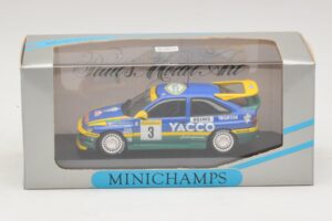 Ford Escort RS #3 Bernardini / Occelli Rally Monte Carlo Winner 1996 Minichamps 1:43 430968203 Fém – 4. kép a 4-ből