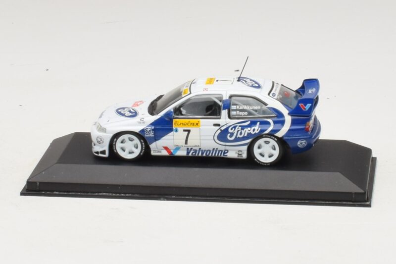 Ford Escort WRC #7 J. Kankkunen / J. Repo Rally Monte Carlo 1998 Minichamps 1:43 430988707 Fém