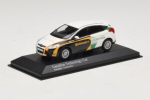 Ford Focus Benzines Technológiai Autó Continental Schaeffler Minichamps 1:43 AB65A Fém – 2. kép a 4-ből