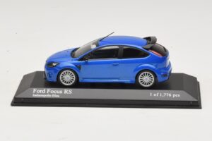 Ford Focus RS Mk2 Kék Metál Minichamps 1:43 400088101 Fém