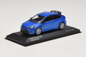 Ford Focus RS Mk2 Kék Metál Minichamps 1:43 400088101 Fém – 2. kép a 4-ből