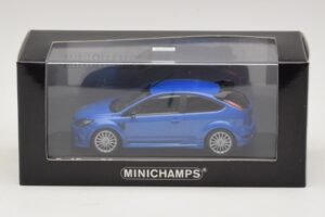 Ford Focus RS Mk2 Kék Metál Minichamps 1:43 400088101 Fém – 4. kép a 4-ből