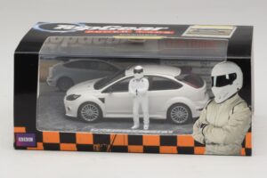 Ford Focus RS Mk2 Top Gear Fehér Figurával Minichamps 1:43 519438810 Fém – 5. kép a 5-ből