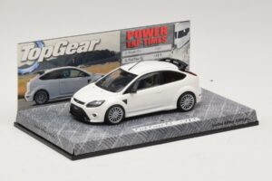 Ford Focus RS Mk2 Top Gear Fehér Figura Nélkül Minichamps 1:43 519438810-R1 Fém – 2. kép a 5-ből