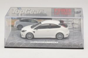 Ford Focus RS Mk2 Top Gear Fehér Figura Nélkül Minichamps 1:43 519438810-R1 Fém – 4. kép a 5-ből