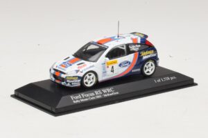 Ford Focus RS WRC #4 C. McRae / N. Grist Rally Monte Carlo 2001 Minichamps 1:43 430018904 Fém – 2. kép a 4-ből