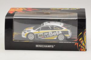 Ford Focus RS WRC #46 V. Rossi / C. Cassina Monza Rally Show 2008 Minichamps 1:43 400088946 Fém – 5. kép a 5-ből
