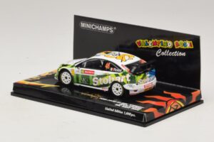 Ford Focus RS WRC #46 V. Rossi / C. Cassina RAC Rally 2008 Minichamps 1:43 400088146 Fém – 3. kép a 5-ből