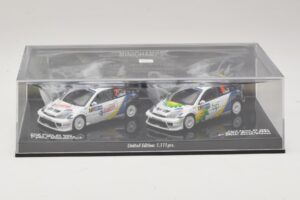 Ford Focus RS WRC Rally Mexico 2004 Set Minichamps 1:43 402048376 Fém – 4. kép a 5-ből