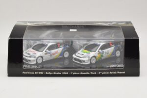 Ford Focus RS WRC Rally Mexico 2004 Set Minichamps 1:43 402048376 Fém – 5. kép a 5-ből