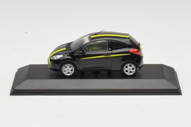 Ford Ka Mk2 Fekete Sárga Minichamps 1:43 400088200 Fém
