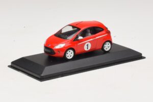 Ford Ka Mk2 Grand Prix Styling Csomag Piros Minichamps 1:43 400088201 Fém – 2. kép a 4-ből
