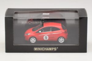 Ford Ka Mk2 Grand Prix Styling Csomag Piros Minichamps 1:43 400088201 Fém – 4. kép a 4-ből