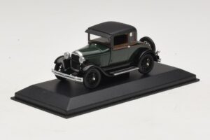 Ford Model A Standard Coupe Sötétzöld Minichamps 1:43 400082101 Fém – 2. kép a 4-ből